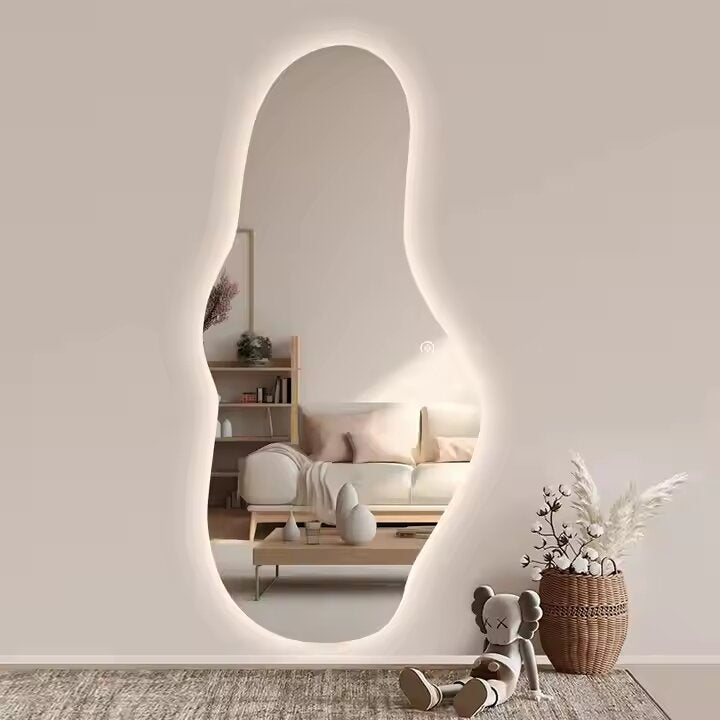 Miroir Mural Nuageux LED