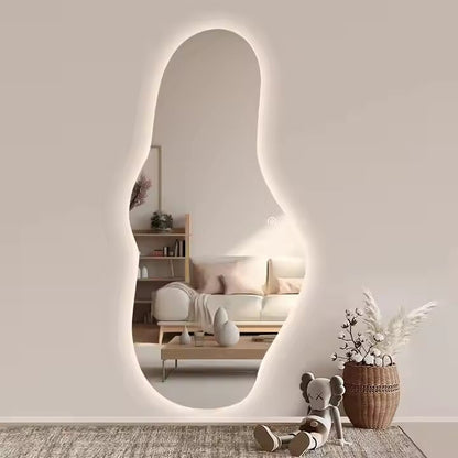 Miroir Mural Nuageux LED