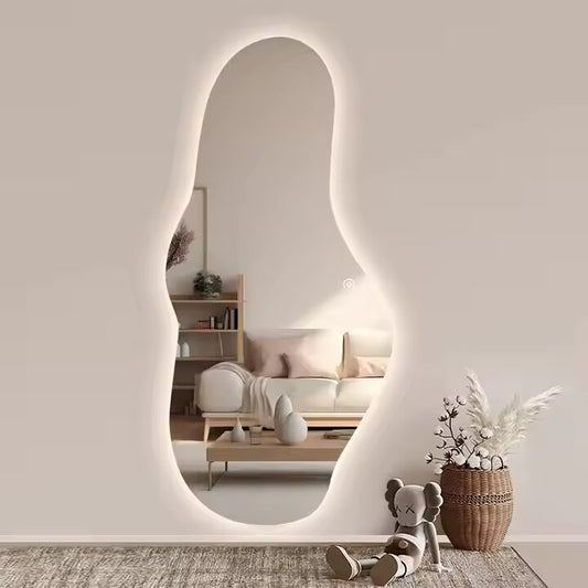 Miroir Mural Nuageux LED