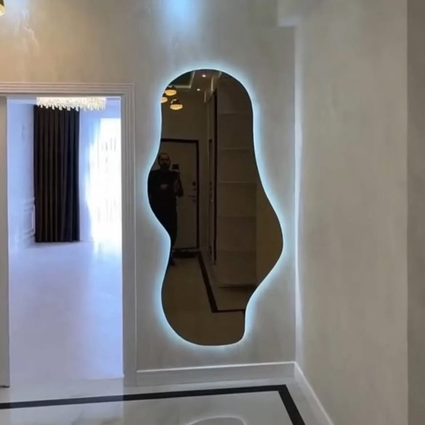 Miroir Mural Nuageux LED