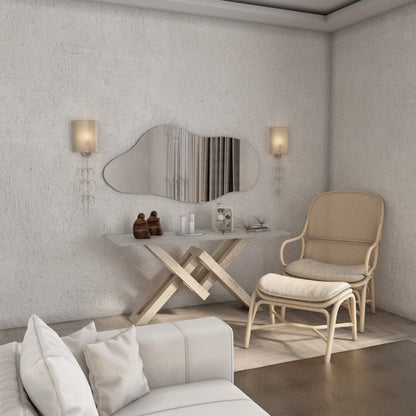 Miroir asymetrique moderne